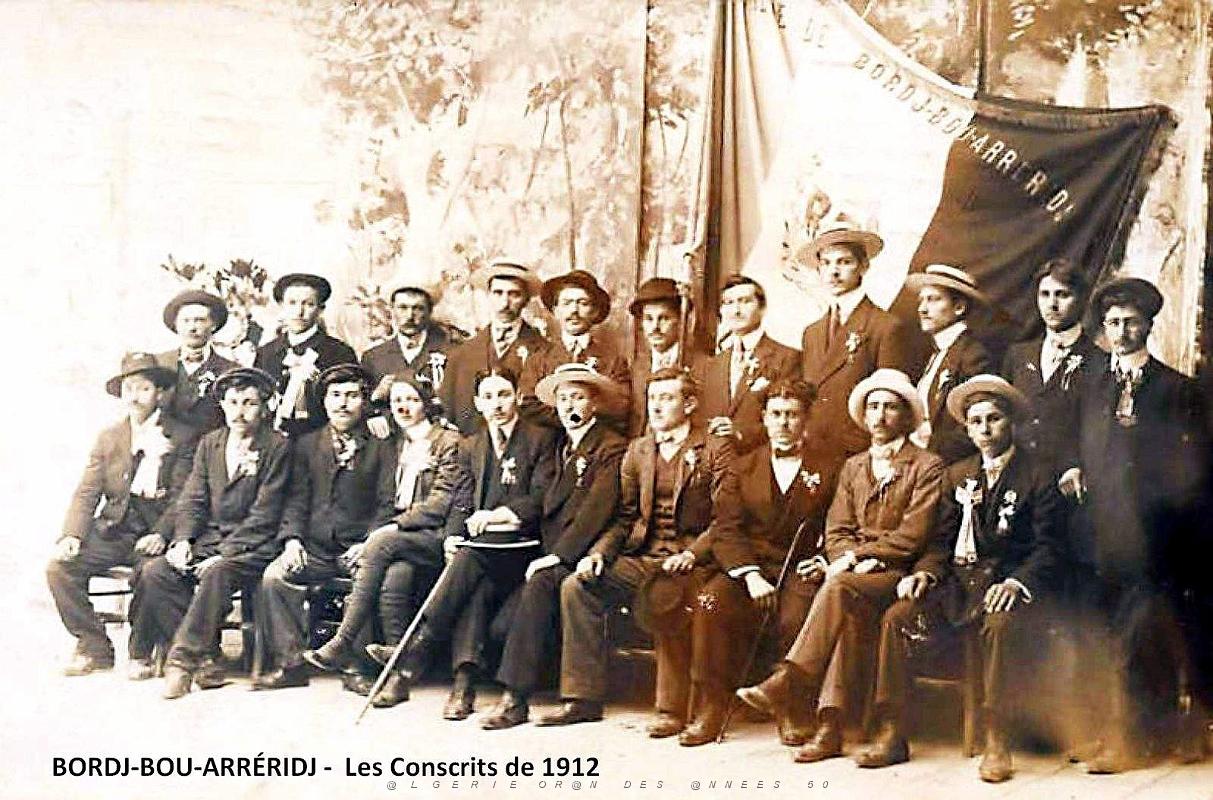 Bordj-Bou-Arreridj - Conscrits - 1912.jpg